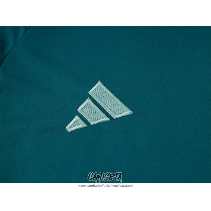 Chandal del Cruzeiro 2024-2025 Manga Corta Verde Pantalon Corto
